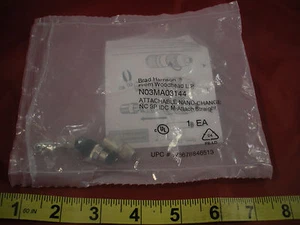 Brad Harrison N03MA03144 Conector NC 3P IDC M-Attach Cabeza de Madera Recta Nuevo en Caja - Imagen 1 de 3