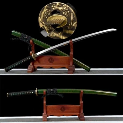 Espada Samurai Japonesa Katana Forjada a Mano Feng Acero Espejo Cara Hoja Afilada6405 Foto 1 de 4