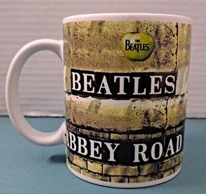 Beatles Abbey Road Coffee Mug 10oz  Front & Back Cover Apple Corp 2009 - Picture 1 of 7