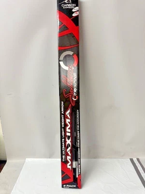 Carbon Express Maxima Sable RZ 350 Arrows Pack of 6*New - Image 1 of 4