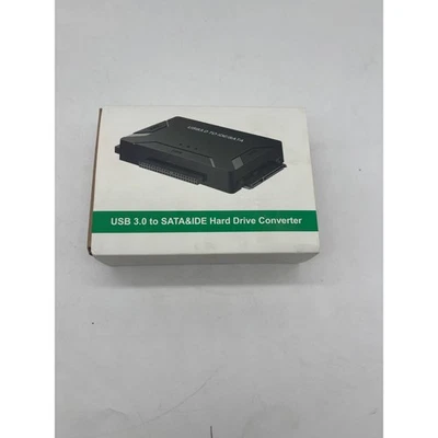 USB 3.0 to SATA IDE Hard Drive Converter Adapter Power Supply Cable for 2.5 3.5 - Image 1 of 4
