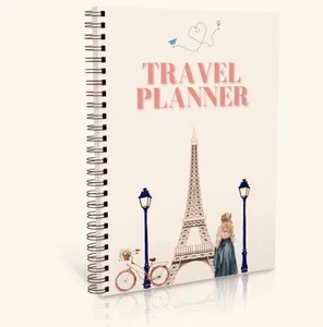 Planificador de viajes, organizador de vacaciones y viajes, lista de embalaje, planificador de gastos - Imagen 1 de 4