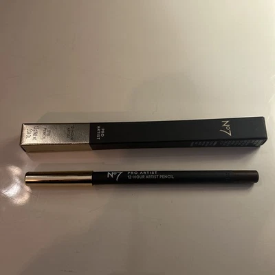 Boots No7 Pro Artist 12-Hour Artist Eye Pencil Noisette Brown 1.2g RRP £12.95 - Image 1 of 4