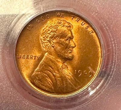 🔥 AWESOME 1909 Lincoln Cent PCGS MS65RD • Blazing Red • Exceptional Eye Appeal! - Image 1 of 4