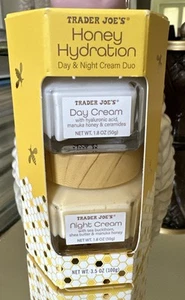 NUEVA CREMA FACIAL HIDRATANTE MIEL TRADER JOE'S DÚO DÍA Y NOCHE - ¡SELLADA! - Imagen 1 de 8