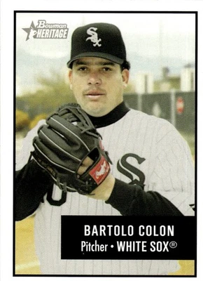 2003 Bowman Heritage #107 Bartolo Colon - Image 1 of 2