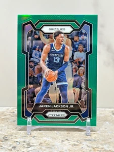 Jaren Jackson Jr. 2023-24 Panini Prizm Green Prizm #61 Memphis Grizzlies | NBA - Picture 1 of 6
