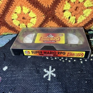 Super Mario RPG Promotional VHS Video Japan Prize Lottery Item Nintendo rare - Picture 1 of 1