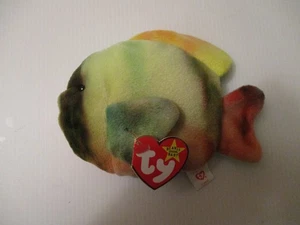 Ty Beanie Baby Coral the Fish stile 4079 DOB 3-2-95 MWMT ottimi colori! - Foto 1 di 3