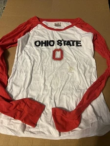 Ohio State Buckeyes Women’s Long Sleeve Varsity Size Medium T6 - Picture 1 of 5
