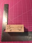 Hot Dog Puppy Rubber Stamp By Print Works 
