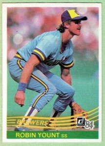 ROBIN YOUNT Brewers ~ 1984 Donruss ~ FREE SHIPPING