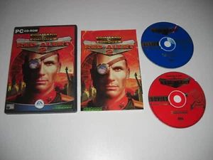 Command & Conquer Alarmstufe Rot 2 Stück CD Rom Original C&C Release RA 2 SCHNELLER VERSAND - Bild 1 von 1