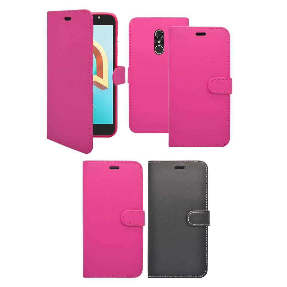 Case For Alcatel A3 Plus 3G  Wallet Flip PU Leather Stand Card Slot Phone Cover - Image 1 of 4