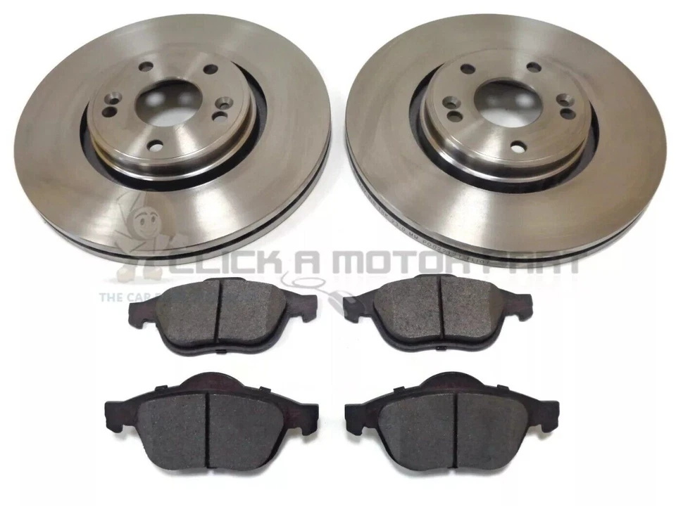 RENAULT ESPACE 1.9 2.0 2.2 DCi 03-12 DELANTEROS 2 DISCOS DE FRENO Y PASTILLAS COMPROBAR TAMAÑO Foto 1 de 1