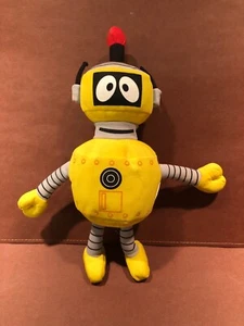 Yo Gabba Gabba Plex Robot Plush 9" Spin Master - Picture 1 of 5