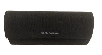 Dolce & Gabbana Hard Sunglass Eyeglass Case Soft Interior Magnetic Flip Close - Image 1 of 4