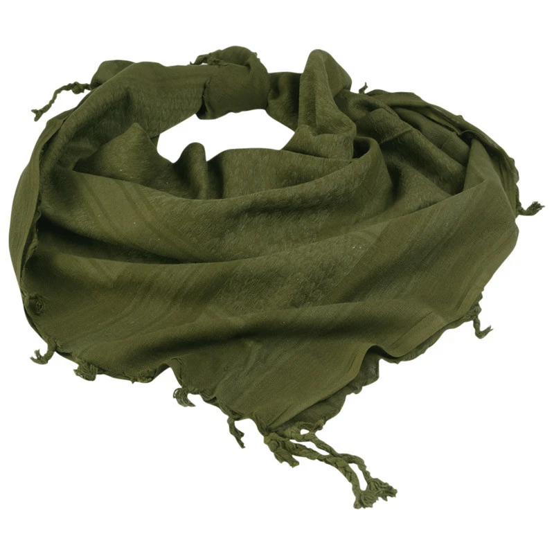 Mil-tec Militare Esercito Shemagh Sciarpa Design Arabo Keffiyeh Olive