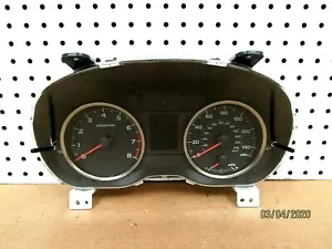 2014 Subaru XV CrossTrek Speedometer Instrument Cluster Miles Unknown OEM - Picture 1 of 3