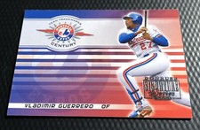 2003 Donruss Signature Series Vladimir Guerrero Team Trademarks Century #62/100
