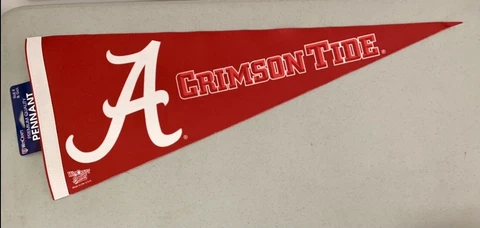 University of Alabama Crimson Tide 12"x30" Premium Pennant College Room Decor Cover