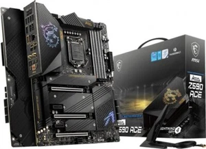 MSI MEG Z590 ACE Motherboard CPU SOCKET LGA1200 Intel DDR4 HDMI WiFi 6E 2.5G LAN - Picture 1 of 5