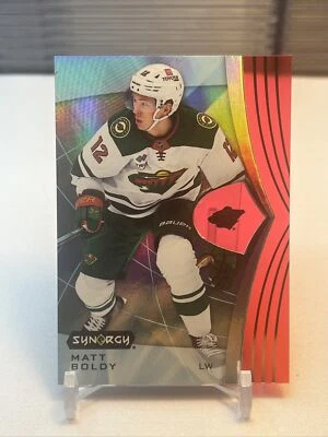 2023-24 Synergy Red Codes #29 Matt Boldy - Image 1 of 4