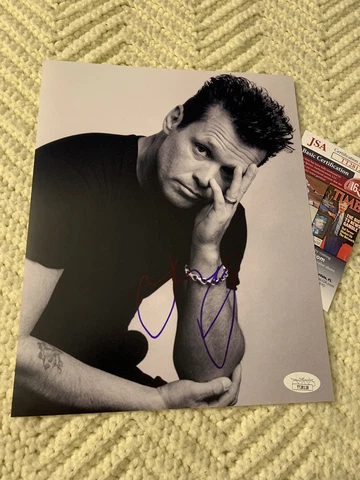 John Cougar Mellencamp Signed 8 X 10 Photo JSA Authentication COA Cover