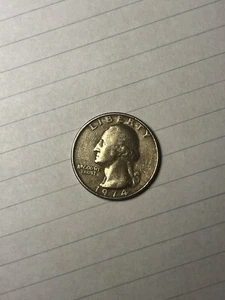 1974 Quarter No Mint Mark Error  - Picture 1 of 2