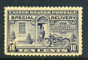 Estampillas de Estados Unidos # E12 10c entrega especial edición 1917 perfecto 12 DL Wmk MNH cv $95 4J1 - Imagen 1 de 2