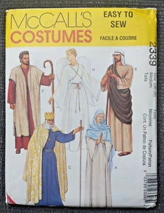 McCall's #2339 Size 36-38 Angel Mary King Shepherd Costume Sewing Pattern Uncut - Picture 1 of 2