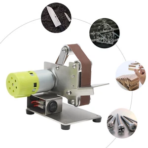 10000 RPM Mini-Bandschleifer mit 10 Schleifbändern Poliermaschinen Schleifer - Bild 1 von 19