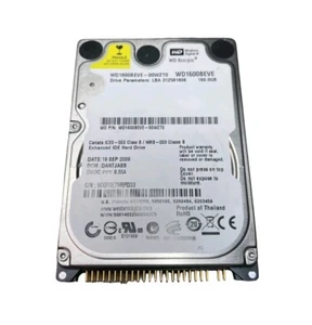 WD1600BEVE-00WZT0, DCM HBCTJABB, Western Digital 160GB IDE 2.5 Hard Drive *SALE* - Picture 1 of 3
