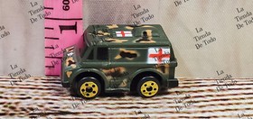 Micromachines Micro machines military army van Red Cross