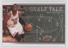2008-09 Upper Deck First Edition Chalk Talk Dwyane Wade #CT-15 HOF