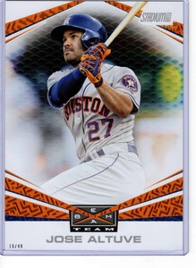 Jose Altuve 2019 Topps Stadium Club Beam Team 5x7 #BT-13 /49 Astros 