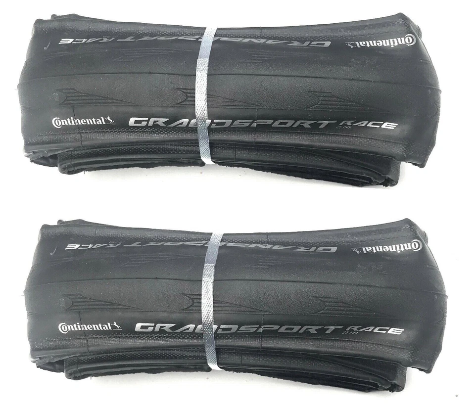 2X Continental Grand Sport Race bicycle road bike 700X25C tyres Continental tire - image 1 of 1
