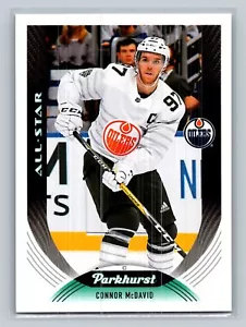 Connor McDavid Edmonton Oilers 2020-21 Parkhurst #221 Card - Picture 1 of 2