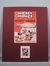 Walt Disney's Mickey Mouse and Minnie Mouse & their own Stamp