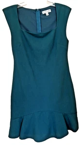 Vestido She + Sky Boutique verde azulado azul con volantes talla grande - Imagen 1 de 5