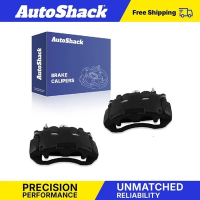 Front Brake Calipers Black for 2011-2018 Ram 1500 - Image 1 of 4
