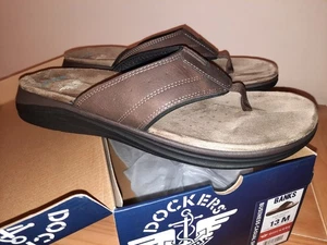 Dockers Herren Banks Freizeit Flip Flop Sandale Größe 13M - Bild 1 von 4