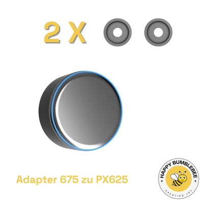 2x PX625 Adapter für 1,35 V Universal Battery 675 MR9 - Bild 1 von 3