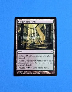 2x Golgari Rot Farm Ravnica City Of Guilds 2005 RAV Mtg Magic Card Land 278 - Picture 1 of 2