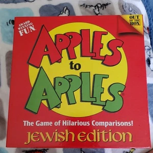 Apples To Apples Jewish Edition The Game of Hilarious Comparisons Slightly Used - Picture 1 of 2