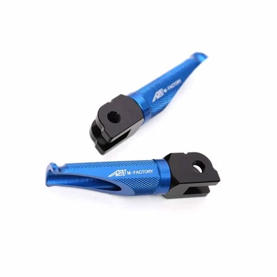 Clavijas delanteras azules Shinobi para Suzuki SV 1000 / S 03 04 05 06 07 Foto 1 de 4