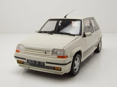 Renault 5 Supercinq GT Turbo Fase 2 1989 Bianco Modellino 1:18 Norev - Immagine 1 di 4