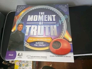 2008 The Moment of Truth Adult Party Board Game Toy Biometric Lie Detector - Picture 1 of 9