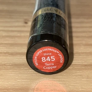 REVLON SUPER LUSTROUS LIPSTICK #845 Terra Copper (SHINE EFFECT) SEALED - Picture 1 of 3