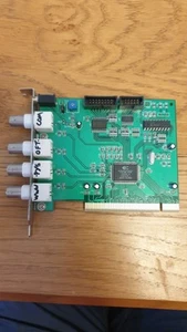 Carte DVR BNC 4 ports pour vidéosurveillance CCTV PCI - Photo 1/2